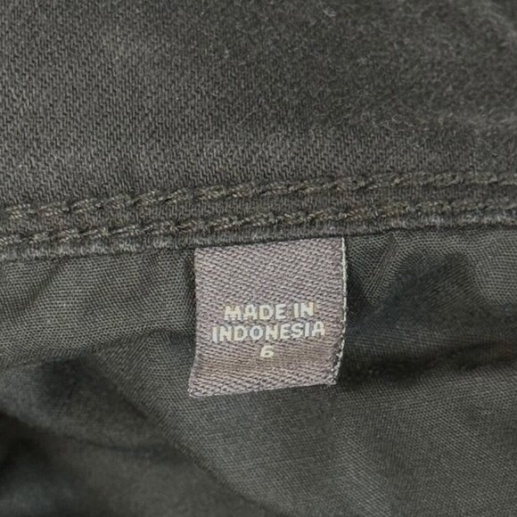 J.Jill Denim Jeans Womens Sz 6 Black Authentic Fit Slim Leg Ankle Stretch - Picture 8 of 13